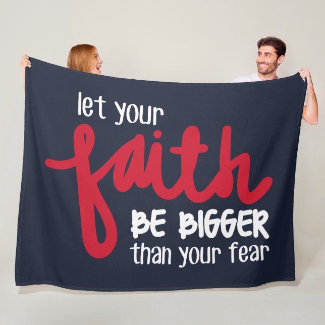 Cobertor De Velo Bigger than your fear (In Situ)