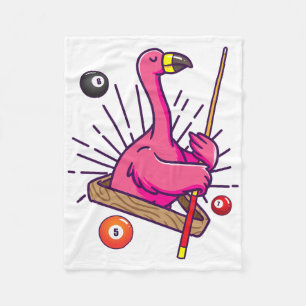 Cobertor De Velo Billiard Flamingo Hustler Piscina Camisa Meninas S