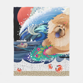 Cobertor De Velo BINDI CHOWABUNGA - Cobertura de chow/praia