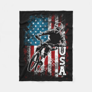 Cobertor De Velo Biquíni de montanha patriótico da bandeira america