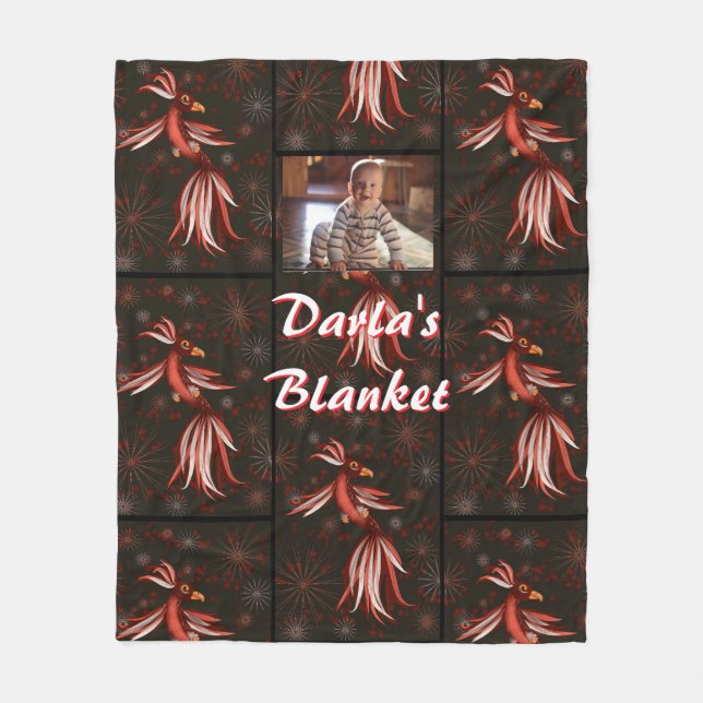 Cobertor De Velo Bird of Paradise (Frente)