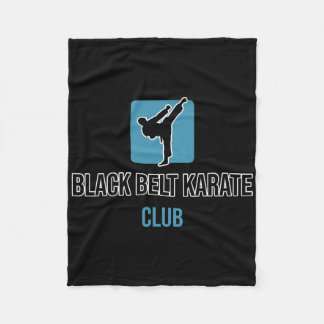 Cobertor De Velo Black Belt Karate Club
