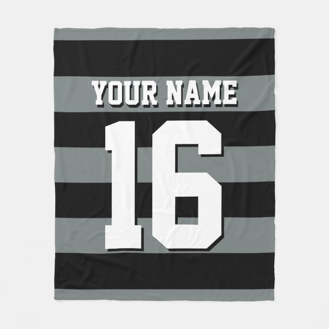 Cobertor De Velo Black Charmalle Team Jersey Preppy Stripe (Frente)