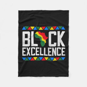 Cobertor De Velo Black Excellence African Map Graphic Premium