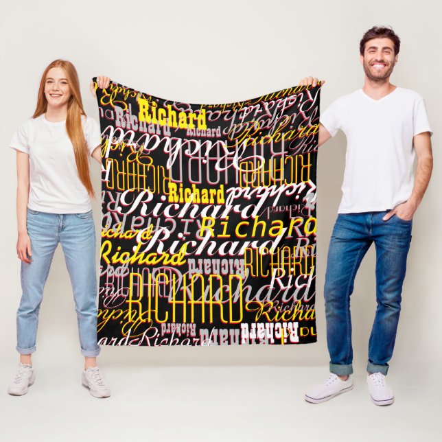 Cobertor De Velo Black Fleece Blanket insanamente padronizado com n (In Situ)