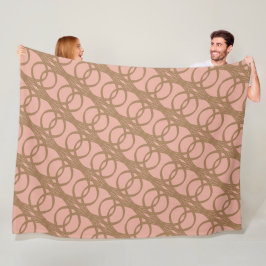 Cobertor De Velo black-gold chain blanket