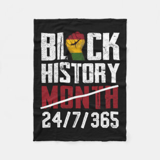 Cobertor De Velo Black History Month 247365 Gifts African American