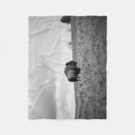 Cobertor De Velo Black & White American Bison em posição pequena