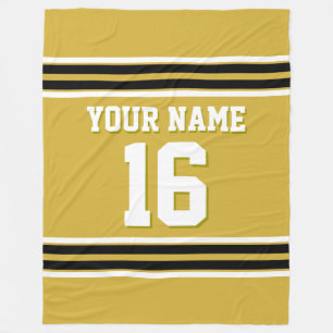 Cobertor De Velo Black White Sports Jersey