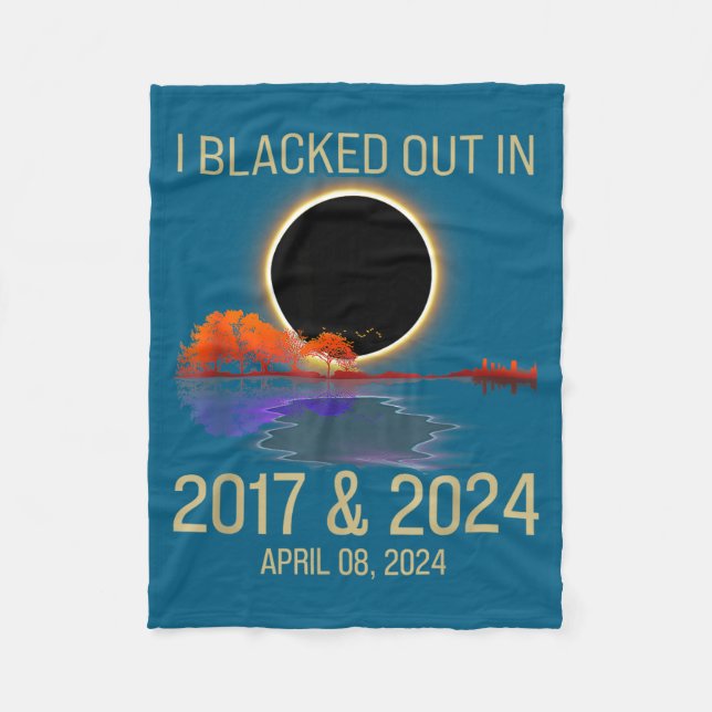 Cobertor De Velo Blacked Out 2017 Total Solar Illustration (Frente)