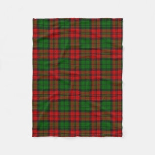 Cobertor De Velo Blackwatch Campbell Tartan Red Green Xadrez