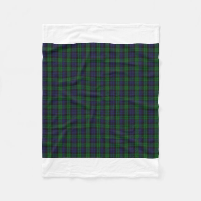 Cobertor De Velo Blackwatch Tartan (Frente)
