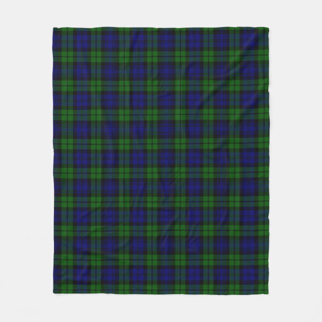 Cobertor De Velo Blackwatch Tartan (Frente)