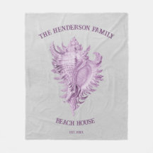 Blanket de borda de plástico magenta