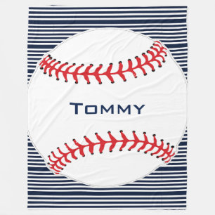 Cobertor De Velo Blanket de Design de beisebol