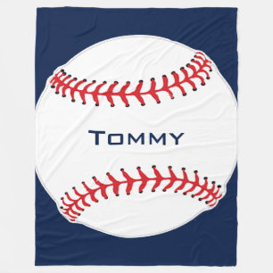 Cobertor De Velo Blanket de Design de beisebol