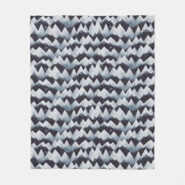 Cobertor De Velo Blanket de Folha de Folha da Montanha em Aquarela