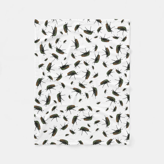 Cobertor De Velo Blanket de Inseto de besouro (Frente)