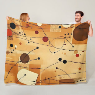 Cobertor De Velo Blanket estético de velo Abstrato