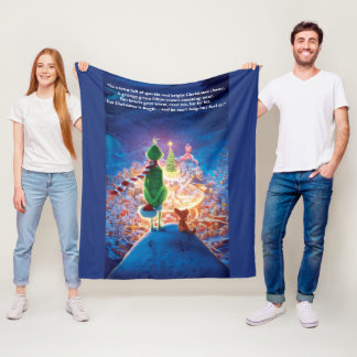 Cobertor De Velo Blanket - Grinch