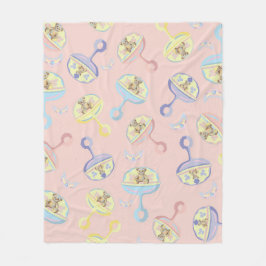 Cobertor De Velo Blanket Jewelry Bear Rattle