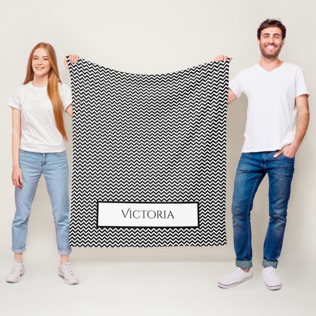 Cobertor De Velo Blanket Personalizado de Folha Simples Preto (In Situ)