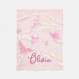 Cobertor De Velo Blanket Personalizado para Crianças Bonitas, Borbo