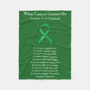 Cobertor De Velo Blanket Soft Chemo da Fita de Conhecimento do Canc