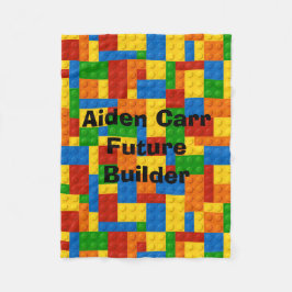 Cobertor De Velo Blocos futuros do construtor - cobertura do bebê