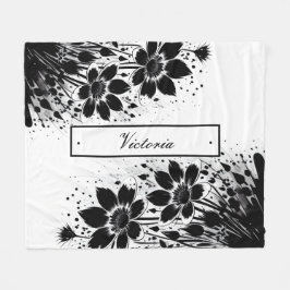 Cobertor De Velo Bloom com tinta