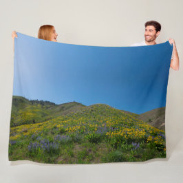 Cobertor De Velo Bloom de Primavera no alto deserto