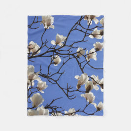 Cobertor De Velo Blooming Magnolias