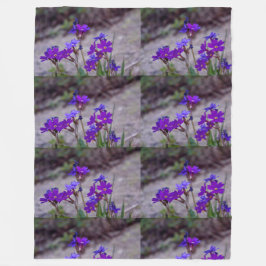 Cobertor De Velo Blossomas Roxos Anniversários Destino