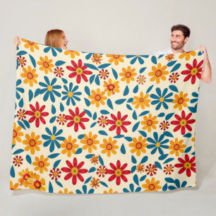 Cobertor De Velo Blossoms de Joy 60x80 Fleece Blanket