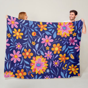 Cobertor De Velo Blossoms no breeze 60x80 Fleece Blanket