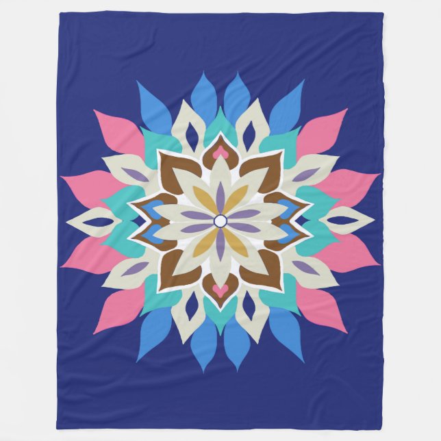Cobertor De Velo Blue Bayou 60 x 80 (Frente)