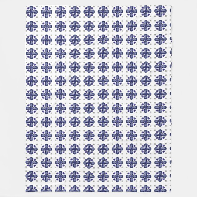 Cobertor De Velo Blue Clover (Frente)