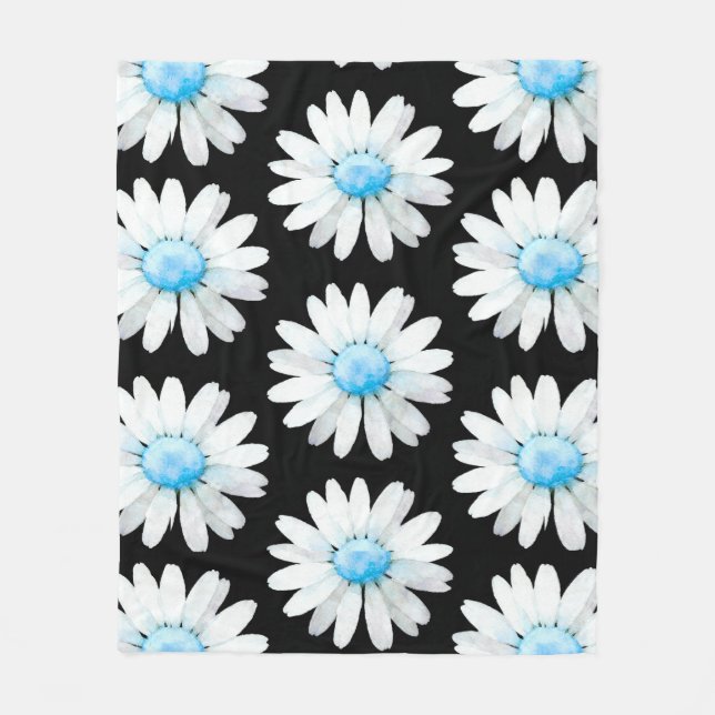 Cobertor De Velo Blue Dotted Daisy's (Frente)