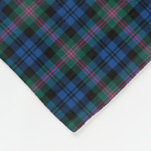 Blue e Green Baird Clan Tartan
