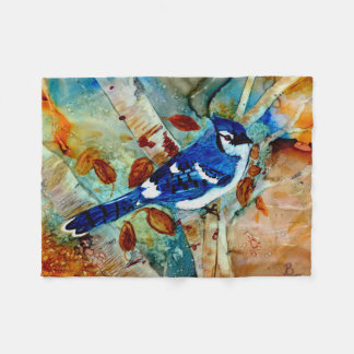 Cobertor De Velo Blue Jays nas árvores