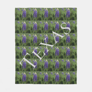Cobertor De Velo Bluebonnets de Texas "edredão "