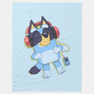 Cobertor De Velo Bluey Fleece Blanket