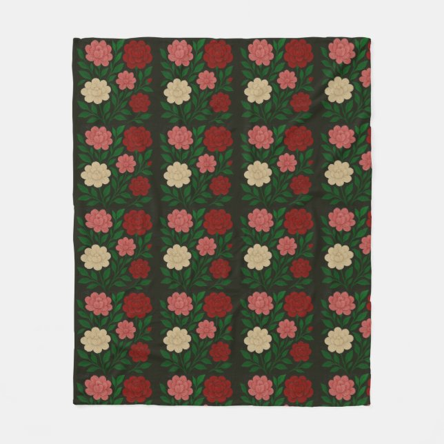 Cobertor De Velo Blush and hot pink blanket  (Frente)