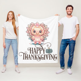 Cobertor De Velo Boa Ação de Graças à Turquia