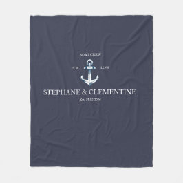 Cobertor De Velo Boat crew for life