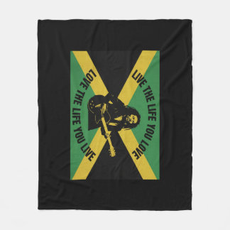 Cobertor De Velo Bob Marley Fleece Blanket