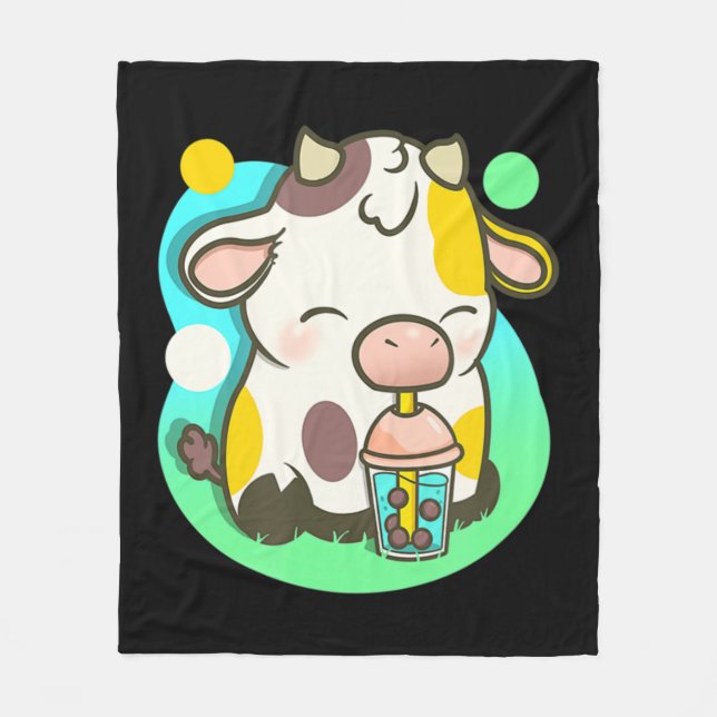 Cobertor De Velo Boca-Chá-Chá-Chá Anime Kawaii (Frente)