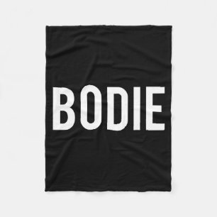 Cobertor De Velo Bodie - Camiseta de Presente para Fã de Nome Engra