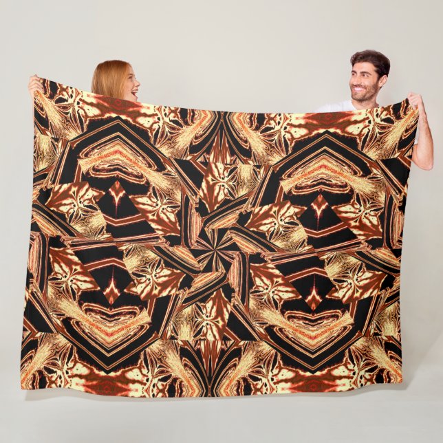 Cobertor De Velo Boêmia A Pansy In Garden Abstrato Cozy (In Situ)