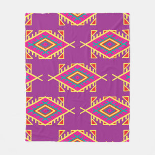 Cobertor De Velo Boho Chic: Ornamento Étnico Sem Costura